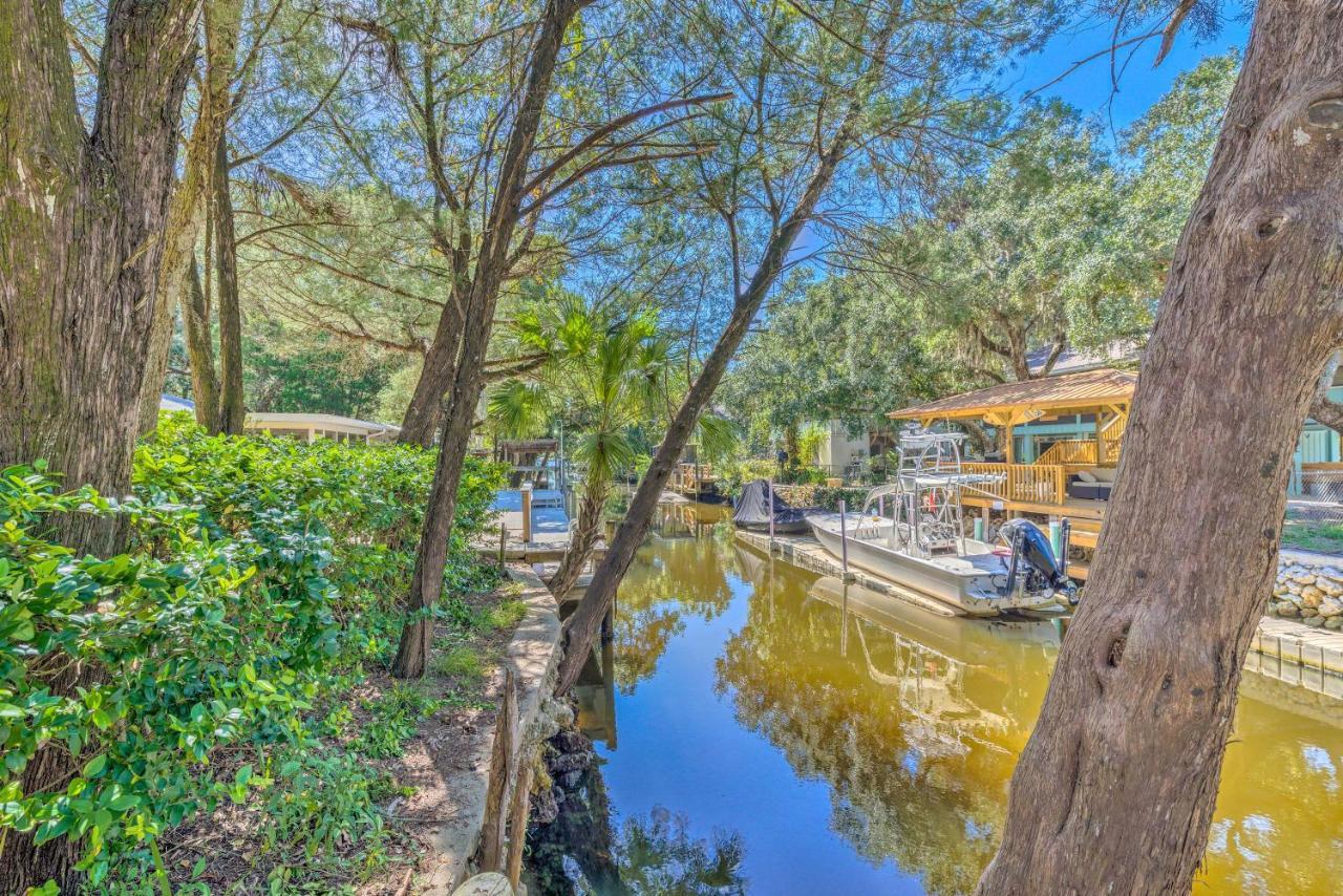 Canalfront Homosassa Escape With Private Dock! Extérieur photo