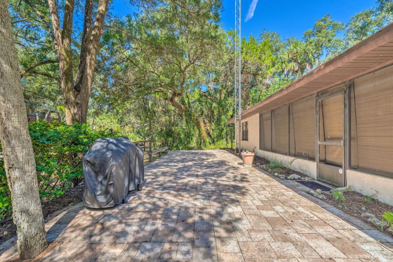 Canalfront Homosassa Escape With Private Dock! Extérieur photo